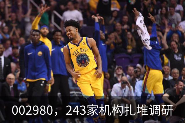 002980，243家机构扎堆调研